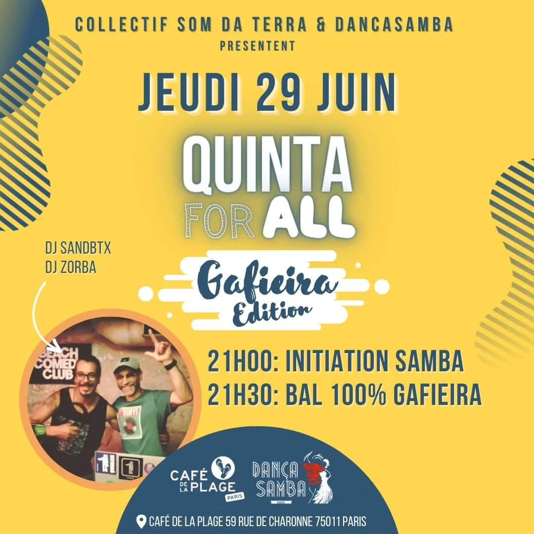 Quinta For All – Samba de Gafieira