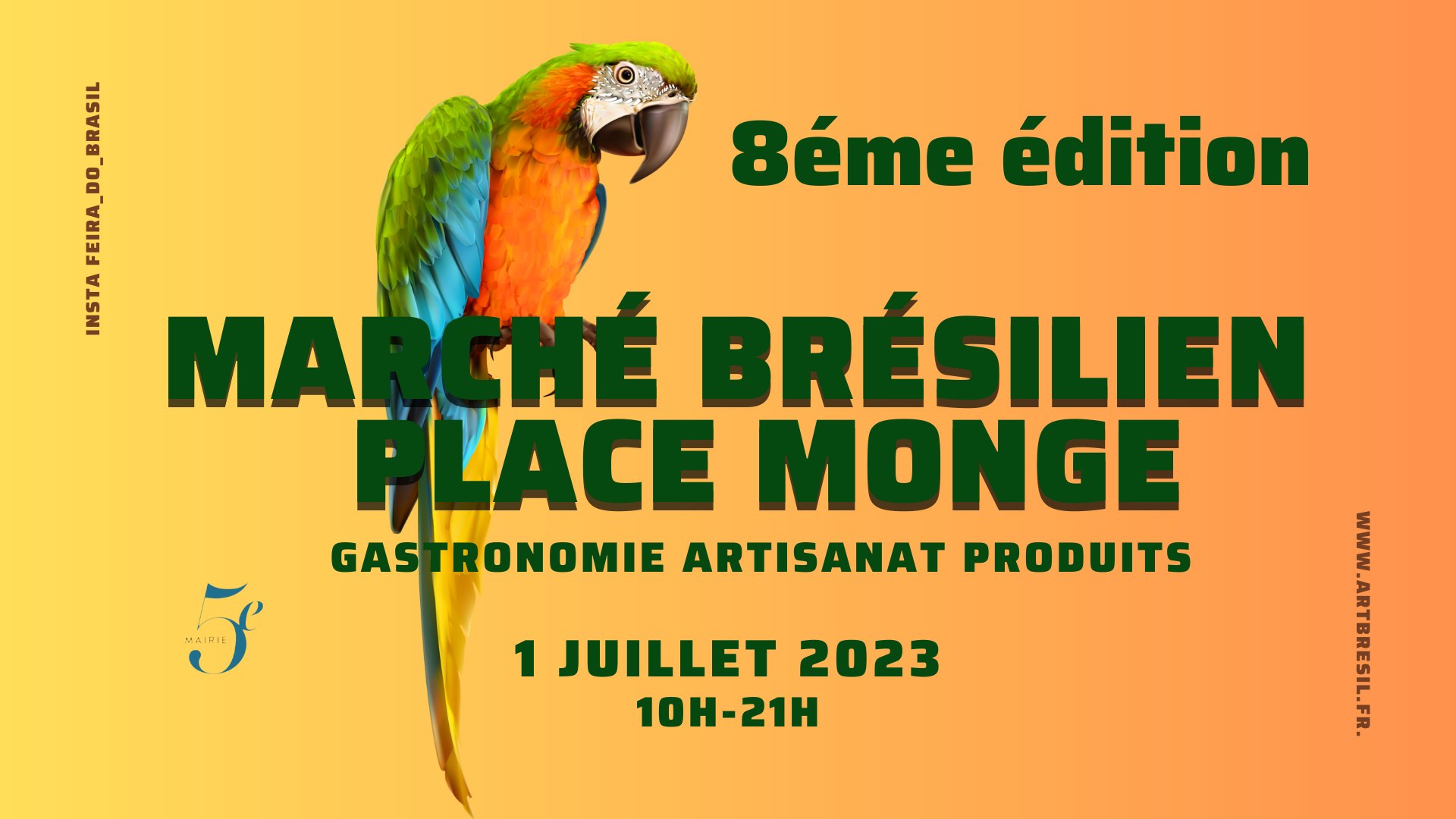 Marché Brésilien Place Monge